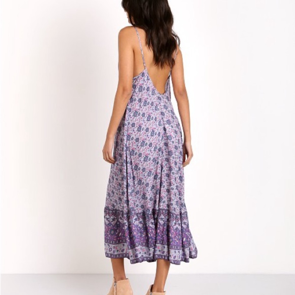 Spell Lavender Kombi Strappy Dress M